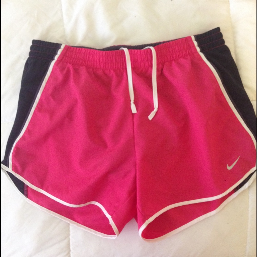 Pink Nike shorts